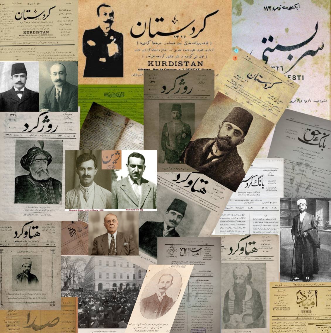 Mithad Mikdad Bedirhan ve Abdurrahman Bedirhan Kardeşler