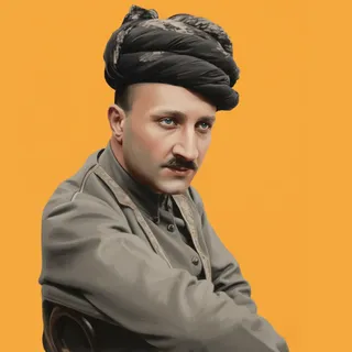 Kamuran Âli Bedirxan portre fotoğrafı